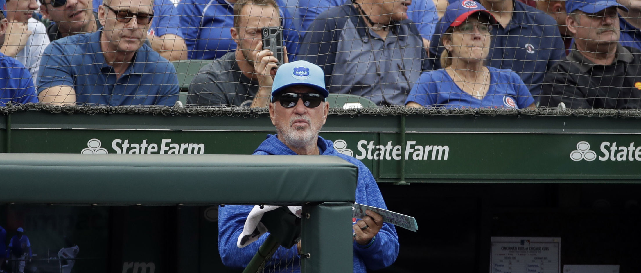 Cubs Maddon Baseball (copy)